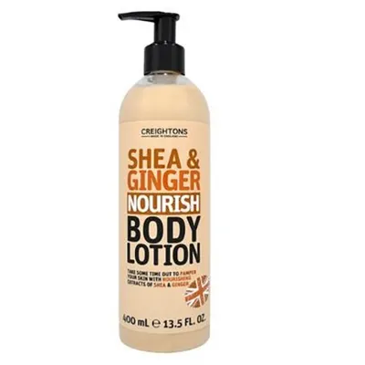 Creightons Shea & Ginger, Nourish Body Lotion (Balsam do ciała `Masło Shea & Imbir`)