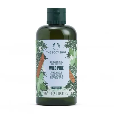 The Body Shop Wild Pine, Shower Gel (Wegański żel pod prysznic `Dzika Sosna`)