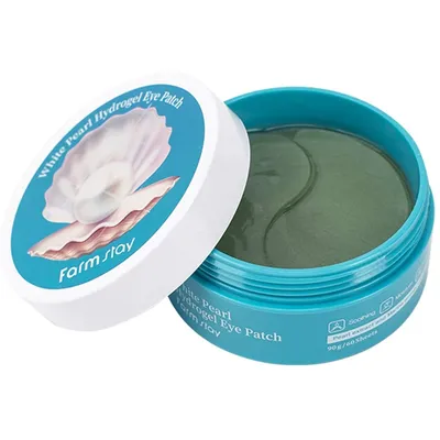FarmStay White Pearl Hydrogel Eye Patch (Płatki pod oczy)