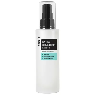 Coxir Tea Tree Pore & Sebum Emulsion (Emulsja do twarzy)