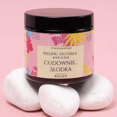 Naturalne Atelier Peeling do ciała `Cudownie... Słodka!`