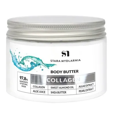 Stara Mydlarnia Eco Receptura, Body Butter Collagen (Masło do ciała z kolagenem morskim)