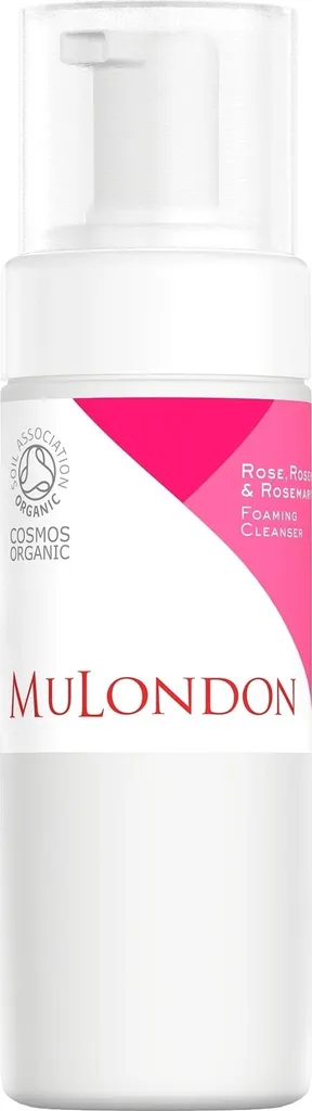 MuLondon Face Wash Foam (Pianka do mycia twarzy z różą i rozmarynem)