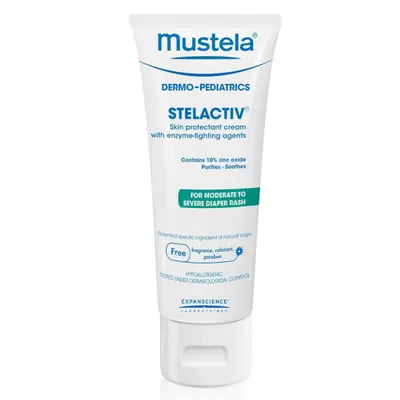 Mustela Stelactiv, Krem do pielęgnacji posladków dla noworodków, niemowląt i dzieci