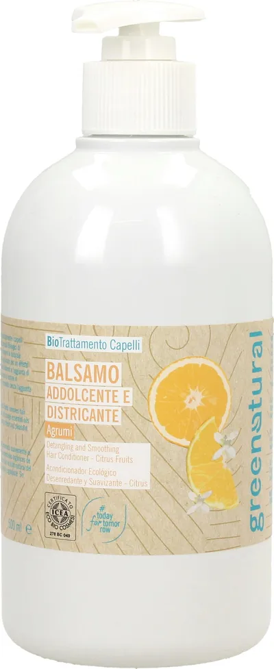 Greenatural Balsamo Addolcente e Districante Agrumi (Odżywka do włosów z olejkami cytrusowymi)