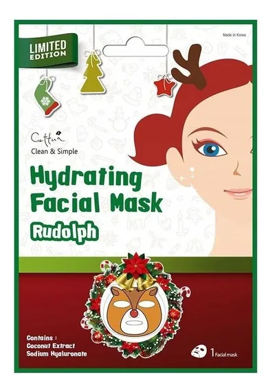 Cettua Hydrating Facial Mask Rudolph (Nawilżająca maseczka do twarzy w płachcie)