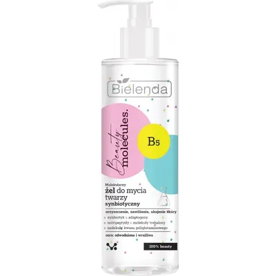 Bielenda Beauty Molecules, B5, Molekularny żel do mycia twarzy synbiotyczny