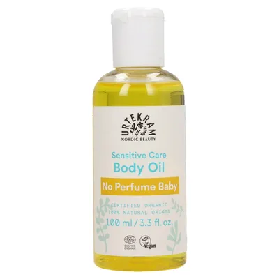 Urtekram No Perfume Baby, Body Oil (Olejek nieperfumowany dla dzieci i niemowląt)