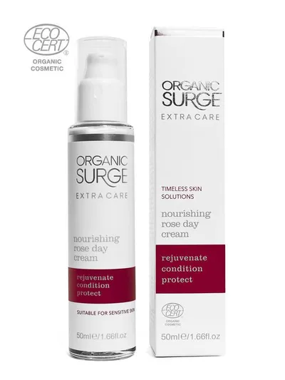 Organic Surge Nourishing Rose Day Cream (Nawilżający krem na dzień)