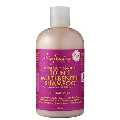 Shea Moisture Moisture SuperFruit Complex 10-in-1 Multi-Benefit Shampoo (Szampon nawilżający 10w1)