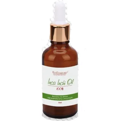 FitComfort Olej Incha Inchi Oil 100% (Tłoczony na zimno olej  kosmetyczny z Inca Inchi)