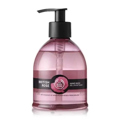 The Body Shop British Rose, Hand Wash (Płyn do mycia rąk `Brystyjska róża`)