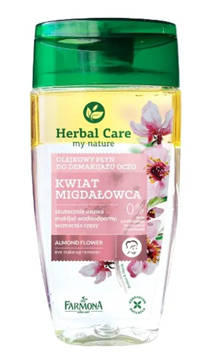 Herbal Care Olejkowy płyn do demakijażu oczu `Kwiat migdałowca`