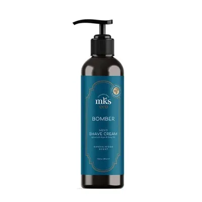 Mks Eco Bomber Shave Cream for Men (Krem nawilżający do golenia z olejem arganowym)