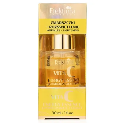 Efektima Vita C Energy Essence & Pomegranate Extract, Dwufazowe serum do twarzy z witaminą C