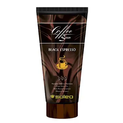 Soleo Professional Coffee Sun, Black Espresso (Supersilny bronzer do ciała)