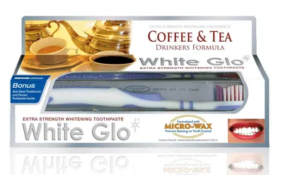 White Glo Whitening Toothpaste Coffee & Tea Drinkers Formula (Wybielająca pasta dla wielbicieli kawy i herbaty)
