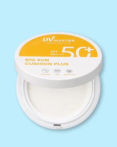 Tony Moly UV Master, Big Sun Cushion Plus SPF50+ (Krem prasowany z filtrem UV)