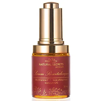 Natural Secrets Serum rewitalizujące z 10% wit. C i kwasem alfaliponowym