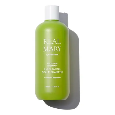 Rated Green Real Mary, Cold Brew Rosemary Exfoliating Scalp Shampoo (Szampon złuszczający skórę głowy)