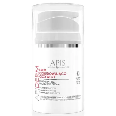 Apis Apiderm, Krem odbudowująco-odżywczy na dzień SPF 10