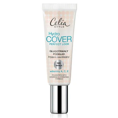 Celia Style, Hydro Cover Perfect Look (Długotrwały podkład kryjąco - nawilżający)
