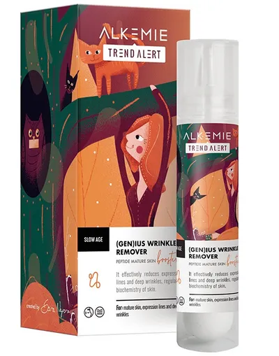 Alkmie Trend Alert, Slow Age, (GEN)ius Wrinkle Remover Peptide Mature Skin Booster (Peptydowy booster do skóry dojrzałej)