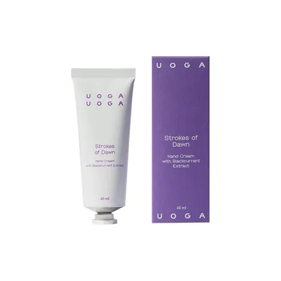 Uoga Uoga Strokes Of Down, Hand Cream (Krem do rąk z ekstraktem z czarnej porzeczki)