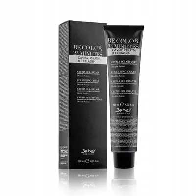 Be Hair Be Color, 24 minutes Caviar, Collagen & Keratin Permament Colouring Cream (Farba trwale koloryzująca z kapsułkowanym amoniakiem)