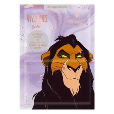 Essence Disney Villains, Scar Clay Face Mask (Maseczka do twarzy)