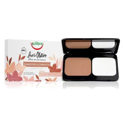 Equilibra Love's Nature Makeup Naturale, Compact Foundation (Korygujący podkład w kompakcie)