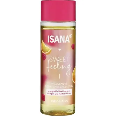 Isana Sweet Feeling, Body- und Massageöl (Olejek do ciała i masażu)