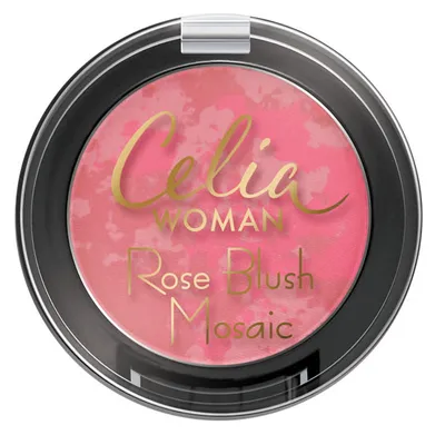Celia Woman, Rose Blush Mosaic (Róż do policzków w mosaikowych odcieniach)