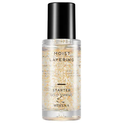 Missha Moist Layering Starter Gold Topping (Baza pod makijaż)