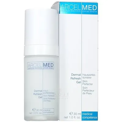 Jean D'Arcel ArcelMed Blue Dermal Refresh Gel (Peeling enzymatyczny z kwasami owocowymi, przeznaczony do skór wrażliwych i zanieczyszczonych.)
