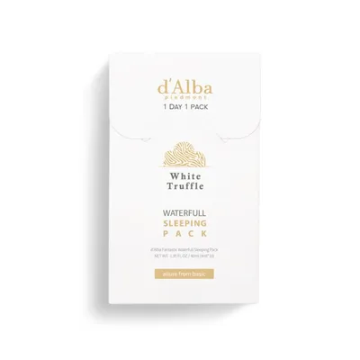 D'Alba Waterfull Sleeping Pack (Maska na noc z białą truflą)