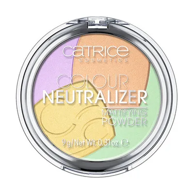 Catrice Colour Neutralizer Mattifying Powder (Neutralizujący matujący puder do twarzy)