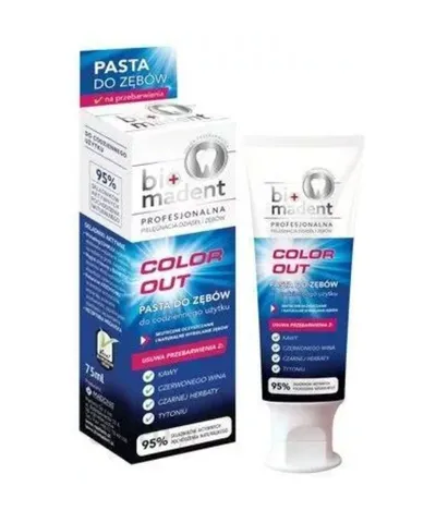 Bio Madent Pasta do zębów `Color Out`