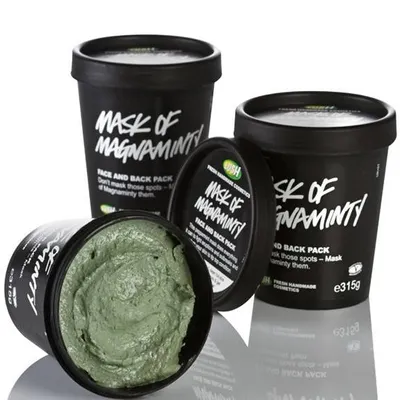 Lush Mask Of Magnaminty (Maseczka - pasta do mycia twarzy głęboko oczyszczająca)