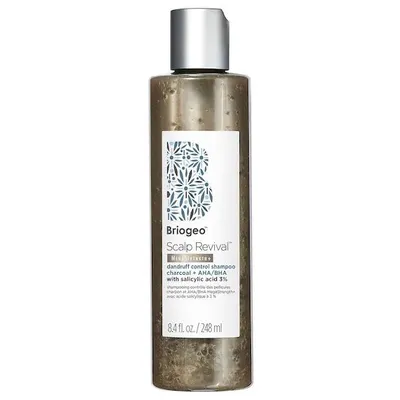 Briogeo Scalp Revival, MegaStrength+ Dandruff Control Shampoo (Szampon przeciwłupieżowy z węglem + AHA/BHA)