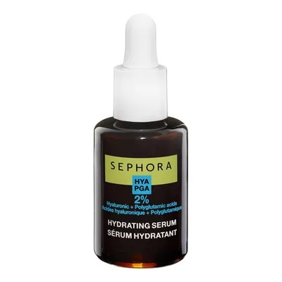 Sephora Collection, 2% Hyaluronic + Polyglutamic Acids Hydrating Serum (Serum nawilżające)