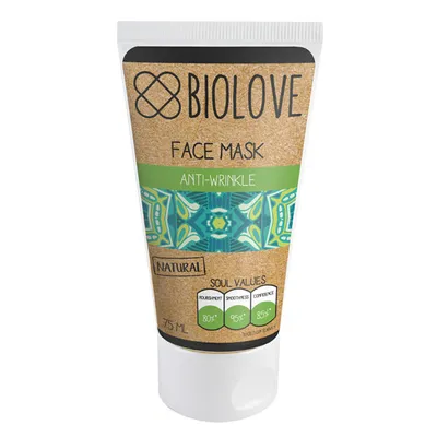 Biolove Anti - Wrinkle Face Mask (Maseczka do twarzy  przeciwzmarszczkowa)