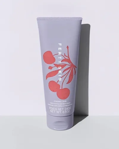 Fenty Skin Cherry Dub, Triple Action AHA Body Scrub (Peeling do ciała o potrójnym działaniu)
