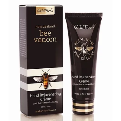Wild Ferns Bee Venom, Hand Rejuvenating Creme (Odmładzający krem do rąk z jadem pszczelim)