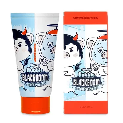 Elizavecca Hell-Pore Bubble Blackboom Pore Pack (Maska tlenowa oczyszczająca pory skóry)