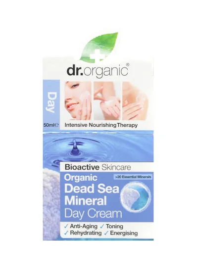 Dr.Organic Organic Dead Sea Mineral, Day Cream (Krem na dzień z minerałami z Morza Martwego)