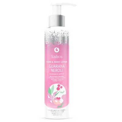 Kabos Cosmetics Hand & Body Lotion Guarana & Neroli (Balsam do ciała i rąk `Guarana z neroli`)