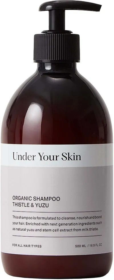 Under Your Skin Thistle & Yuzu, Organic Body Wash (Ostropest Plamisty & Yuzu, Organiczny żel do mycia ciała)