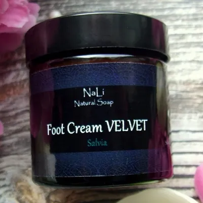 Nali Natural Foot Cream Velvet Salvia (Krem do stóp)