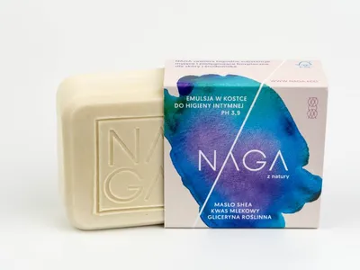 Naga Emulsja w kostce do higieny intymnej